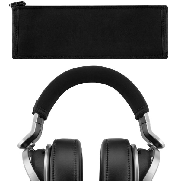 Geekria カバー 互換性 伸縮素材 ヘッドバンドカバー ソニー Sony MDR-HW700, HW700DS Wireless Headphones ヘッドホンに 対応 簡単に装