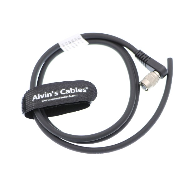 Alvin's Cables Basler TIS GigE カメラ 用の Trigger Strobe PWS ケーブル 直角 Hirose 6 pin メス to オープン エンド