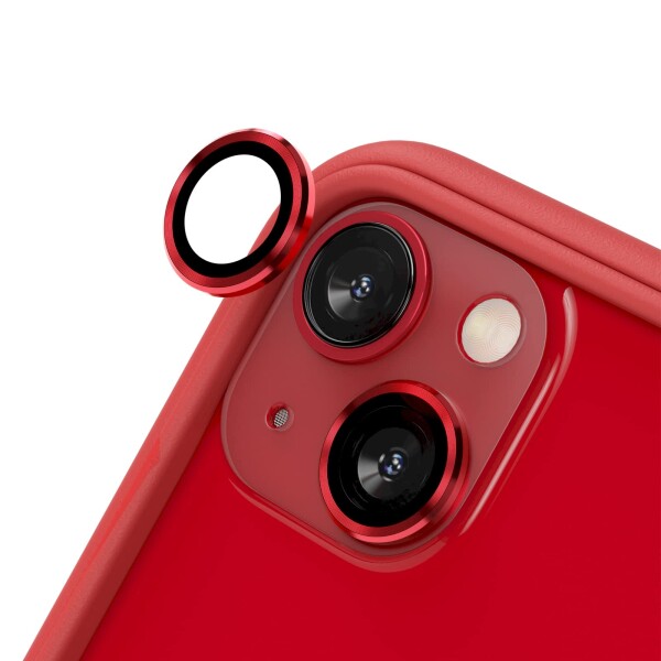 RHINOSHIELD (iPhone 13 / 13 mini) 用 カメラ レンズ 強化 ガラス 保護 フィルム カメラカバー 硬度9H 耐衝撃 傷防止 気泡ゼロ 高透過率