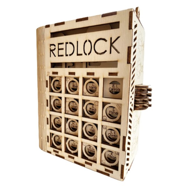 REDL0CK レッドロック 謎解き パズル 脳トレ 知育 木製 立体 3D 脱出ゲーム おもちゃ 知的玩具 キット 大人 子ども ギフト プレゼント