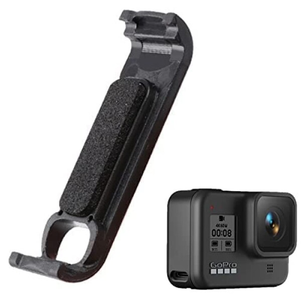 ATAK バッテリーカバー GoPro HERO 8用 互換 ブラック (GoPro8用 フタ)
