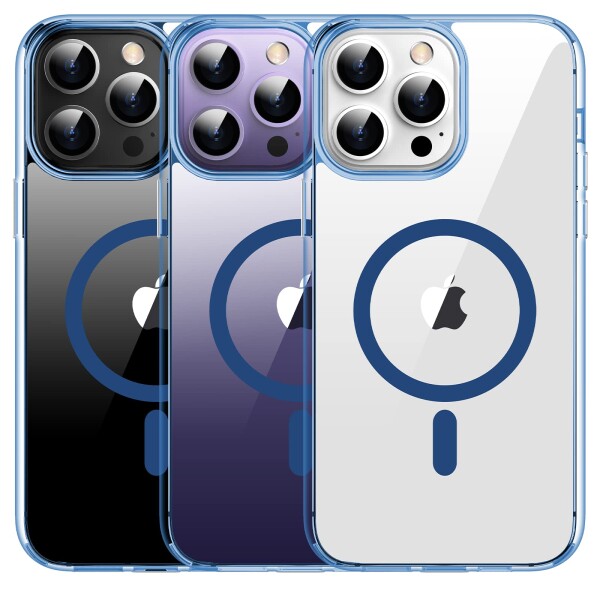 Meifigno iPhone14Promax ケース MagSafe 耐衝撃 ワイヤレス充電 ストラップホール付き 傷つけ防止 iPhone 14 Pro Max ケース 6.7インチ(