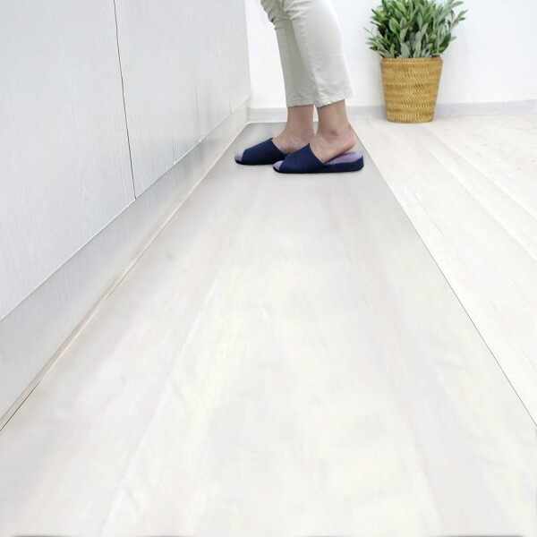キッチンマット クリア PVC 60×180cm 厚さ1.5mm クリアマット 台所マット 透明マット ソフト 撥水 おしゃれ 汚れ防止 お手入れ簡単 床暖