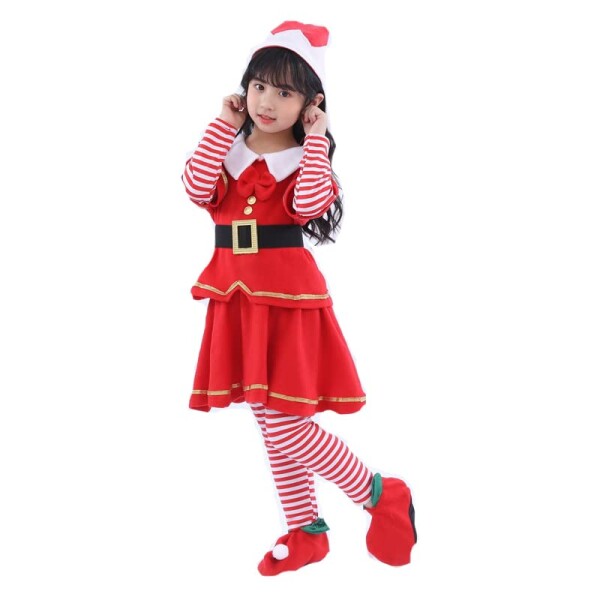 (XIUMU) クリスマス 子供 コスプレ サンタクロース 衣装 クリスマス 衣装 サンタ 女の子 男の子 着ぐるみ クリスマスプレゼント ベビー