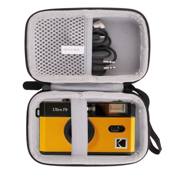 WAIYUJP収納ケース互換の コダック(Kodak) フィルムカメラ EKTAR H35/ULTRA F9/M35/M38 コンパクト フィルムカメラ 保護 キャリング 収納