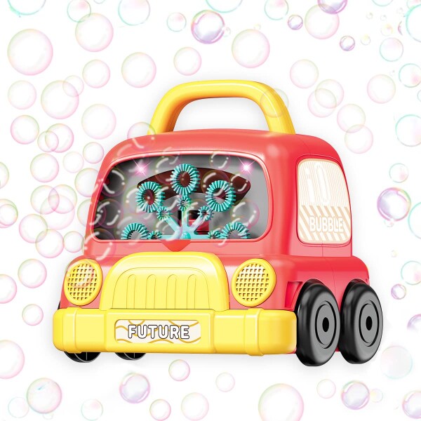 La Gacela シャボン玉 電動 バブルマシーン 自動 LED 光る 音楽人気 大きい しゃぼんだま製造機 外遊び 結婚式 誕生日 車 おもちゃ