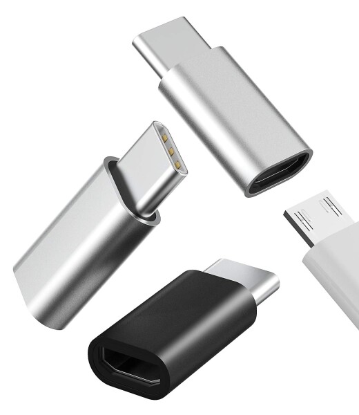 USB C 変換アダプタ マイクロusb メス タイプc オス 充電器 コネクタ(3個セット)アンドロイド Micro usbケーブル Typec Thunderbolt 4 ア