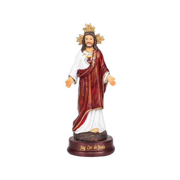 クリスマス オーナメント 置物 聖イエス像 キリスト ローマ宗教 祈り シンプル 樹脂彫像 工芸品 イエス人形 イエスフィギュア ホームデコ