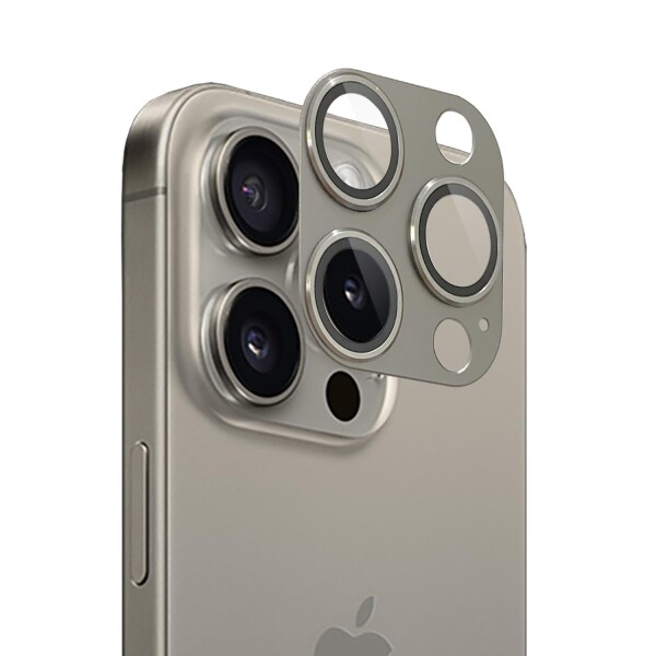 iPhone 15 Pro/iPhone 15 Pro Maxカメラフィルム アルミ合金製 一体感 Joolin カメラ保護カバー アイフォン15プロ/ 15プロ マックス レン