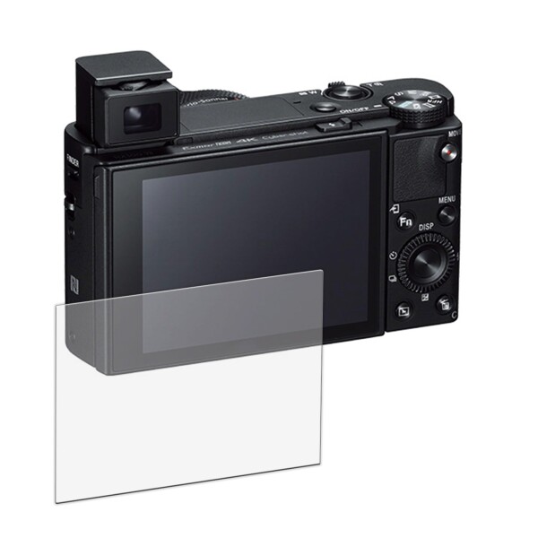 Kayo & Karin SONY RX100VII(DSC-RX100M7/RX100M7G) 用 保護フィルム 9H(強化ガラス 同等の高硬度) ブルーライトカット フィルム 反射低減