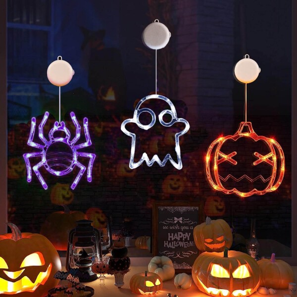 YZYVIOW ハロウィン 飾り LED ライト カボチャ Halloween装飾 かぼちゃ お化けリ セット イルミネーション パンプキン 電池式 モコン付属