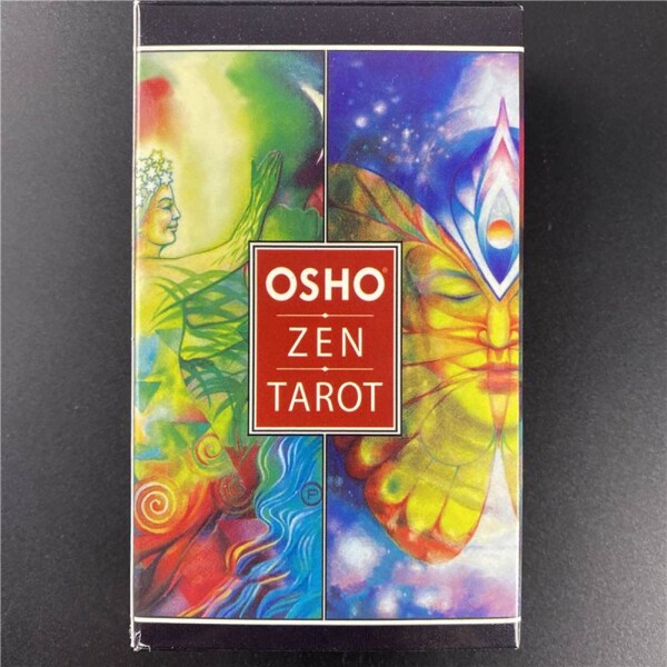 Osho Zen Tarot カード PDF ガイドブック 英語版 オラクル デッキ ボードゲーム パーティー 占い エンターテイメント パーティー ボード