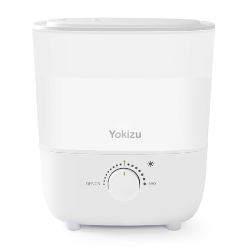 Yokizu 加湿器 卓上 大容量 2.5L 小型 静音 アロマ 上から給水 超音波式 LEDライト 省エネ コンパクト 30時間連続稼働 強力 お手入れ簡単