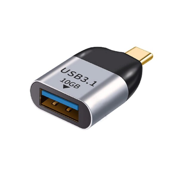 chenyang CY USB C OTGアダプター USB 3.0 Type A メス - USB 3.1 Type C オス ホスト OTG データ 10Gbps アダプター ノートパソコン & 携