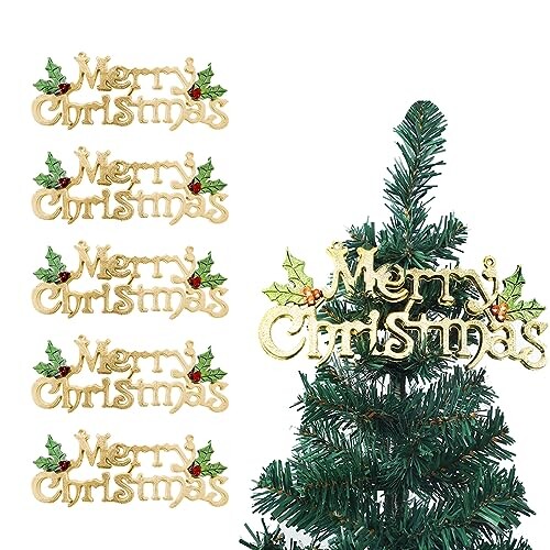 Unikato メリークリスマスプレート MerryChristmas メリークリスマス 5点セット ぶら下げ ツリー飾り クリスマスリース 飾り ウェルカム