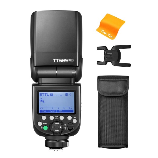 GODOX TT685IIC TT685II-C TTL フラッシュ スピードライトCanon用 2.4 G ワイヤレス X システム HSS 1/8000s GN60 カメラ フラッシュ