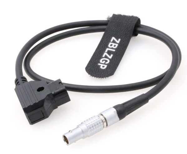 ZBLZGP D-tap - 0B 6ピン オス 電源ケーブル DJI ワイヤレス フォーカス モーター用 (ストレートケーブル)