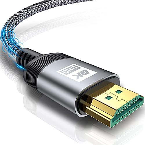 8K HDMI ケーブル 1.5M ハイスピード 48Gbps HDMI 2.1規格HDMI Cable 8K@60Hz 4K@120Hz/144Hz 7680x4320p 超高速 UHD HDR HDCP eARC 3Dイ