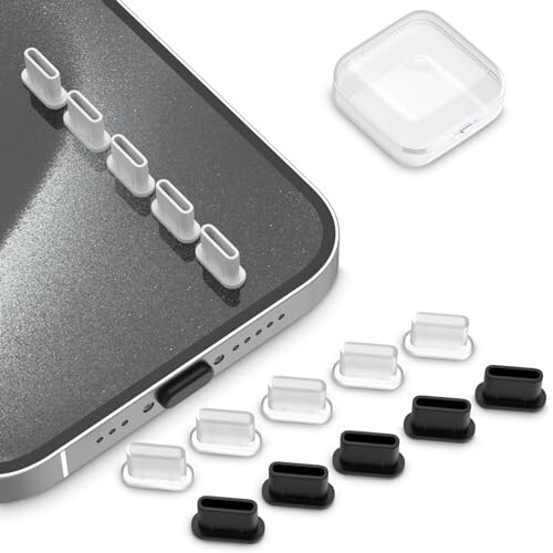 Type-C キャップ コネクタ 防塵保護カバー 15個入り タイプC キャップ対応iPhone 15 Pro Max/Plus/iPad Pro Air 4 5/iPad mini 6 10世代