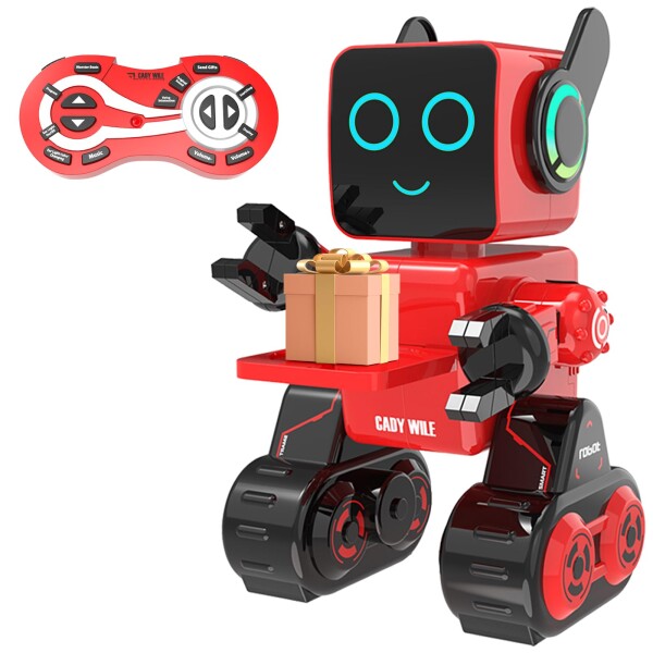ロボット、リモコン おもちゃ 男の子と女の子、音楽ダンス 録音可能 子供おもちゃ人気、貯金箱付き プログラミング可能 話せるロボット