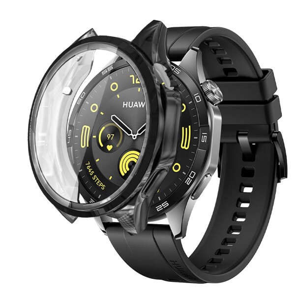 MosFoil Huawei Watch GT4 46mm 対応 保護ケース カバー TPUカバー 保護カバー 全面保護/軽量/脱着簡単/黄変防止/耐衝撃/柔軟なTPU スマ