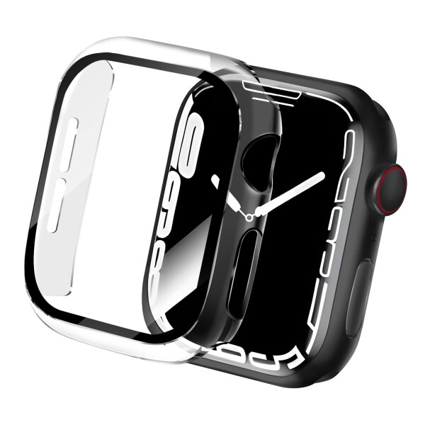 HELOGE for アップルウォッチ カバー 40mm Apple Watch ケースse 第二世代/se/6/5/4 40mm 対応 ップルウォッチ ケース 日本旭硝子材 耐衝