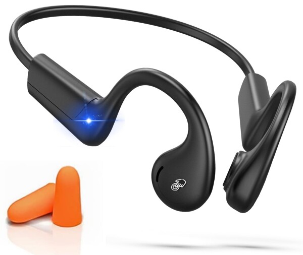 骨伝導 Bluetooth イヤホン ワイヤレスイヤホン 耳掛け式 超軽量 快適な装着感 自動ペアリング(XZ-A02)