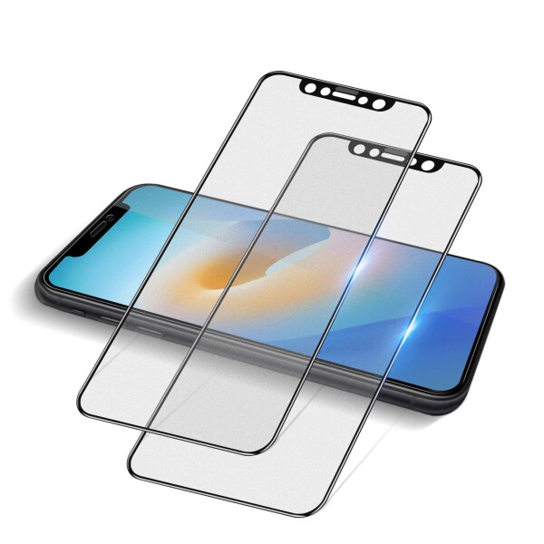 アンチグレア】iphone11 ガラスフィルム さらさら iPhoneXR 全面保護フィルム サラサラ 指紋防止 アイフォン 11/XR フィルム ゲーム用 ノ