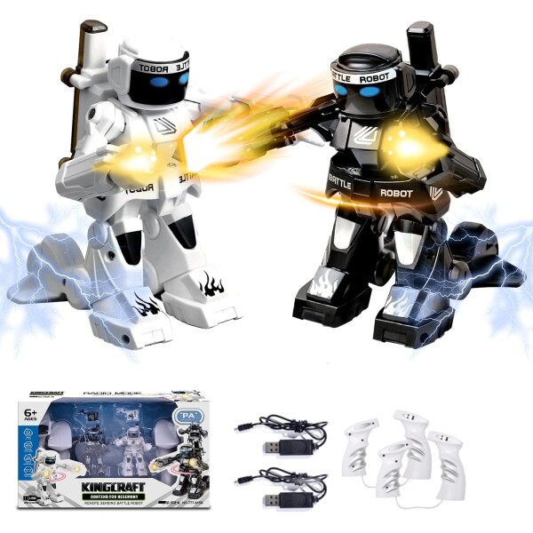 対戦ロボット リモコンロボット 電動ロボット ゲームロボット ラジコン ロボット おもちゃ ロボット バトル ボクシング 対戦型 体験リモ