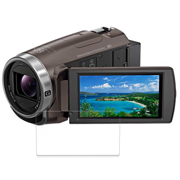 FILMEXT フィルム SONY HDR-CX680 用 9H (強化ガラス 同等の高硬度) 反射低減 保護フィルム 日本製