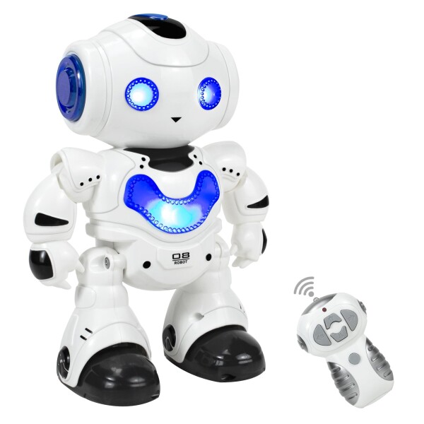 Huang Yem ロボット ラジコン ロボットおもちゃ ラジコンロボ 初めてのロボット 子供おもちゃ ダンス ミュージック ライト デモモード 人